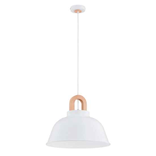 Lampa wisząca VAYPER BIAŁA 1xE27 61343 ALFA