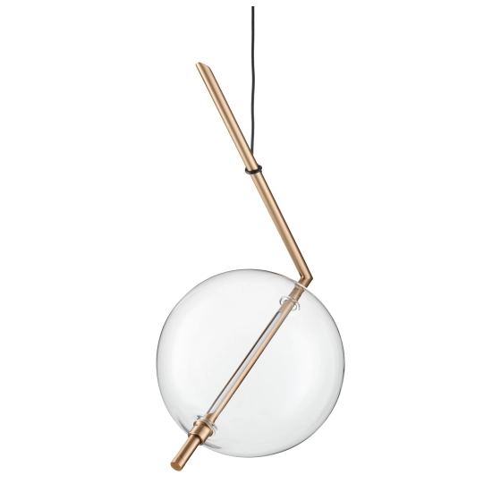 Lampa wisząca AMORE - 1 LED złota 24 cm ST-8869P-1 Step into design