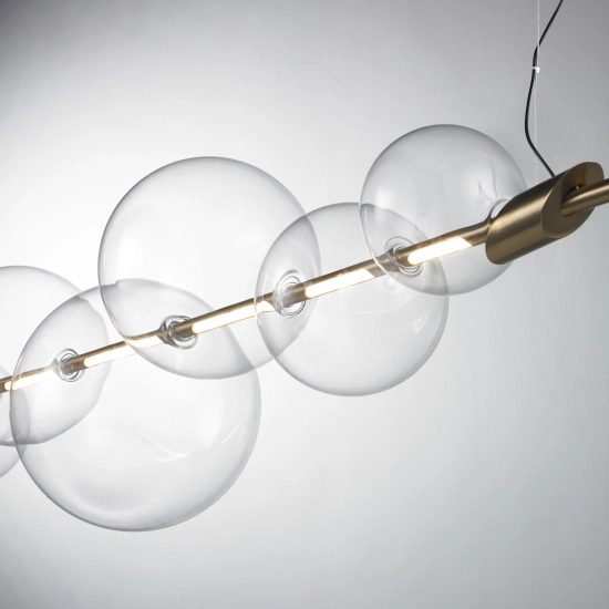 Lampa wisząca AMORE LED złota 153 cm ST-8869P-L Step into design
