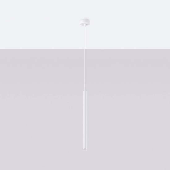 Lampa wisząca ARCHE 1 biała SL.1337 SOLLUX LIGHTING