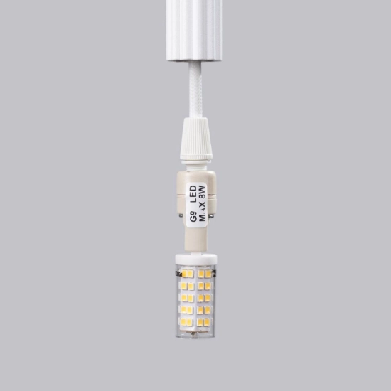 Lampa wisząca ARCHE 1 biała SL.1337 SOLLUX LIGHTING