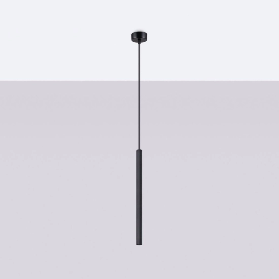 Lampa wisząca ARCHE 1 czarna SL.1338 SOLLUX LIGHTING