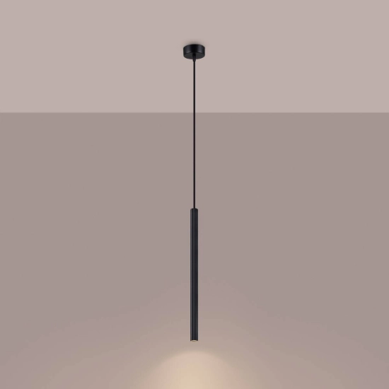 Lampa wisząca ARCHE 1 czarna SL.1338 SOLLUX LIGHTING