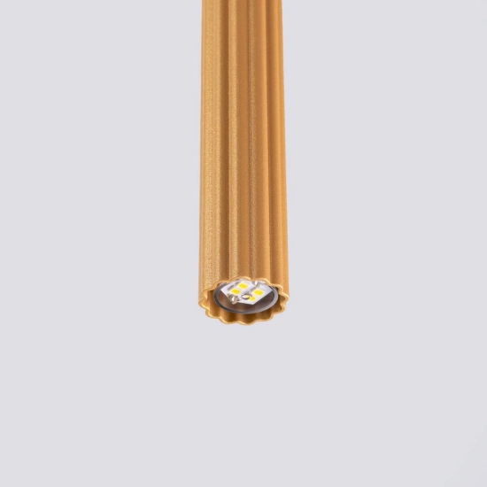 Lampa wisząca ARCHE 1 złota SL.1339 SOLLUX LIGHTING