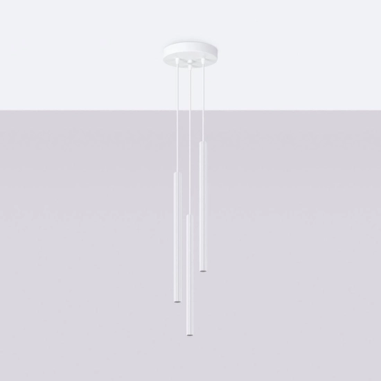 Lampa wisząca ARCHE 3P biała SL.1340 SOLLUX LIGHTING