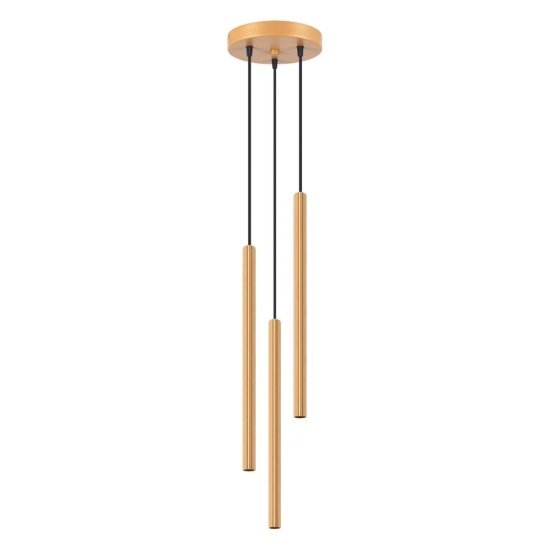 Lampa wisząca ARCHE 3P złota SL.1342 SOLLUX LIGHTING