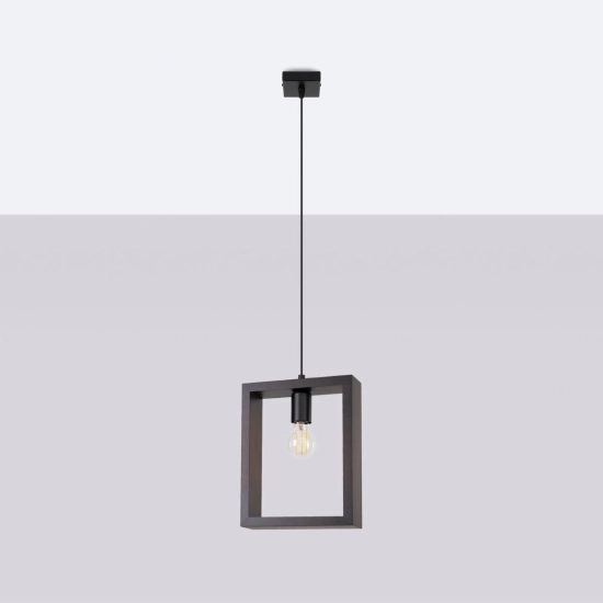 Lampa wisząca ARIES wenge SL.1311 SOLLUX LIGHTING