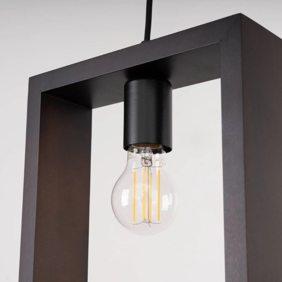 Lampa wisząca ARIES wenge SL.1311 SOLLUX LIGHTING