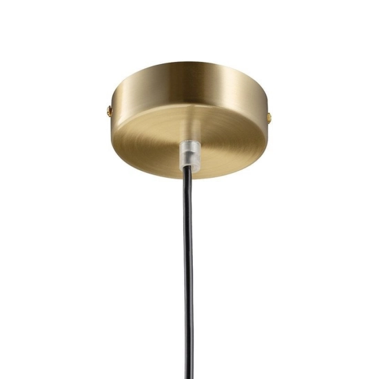 Lampa wisząca ARTDECO czarno - złota 35 cm MP8872 black Step into design