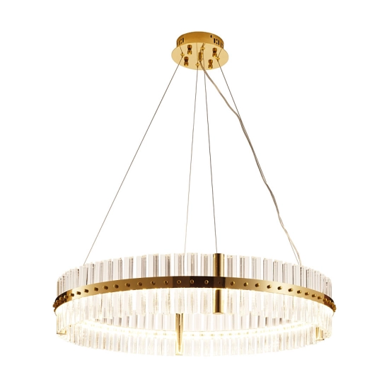 Lampa wisząca AURA LED złota 85 cm DN925-85 Step into design