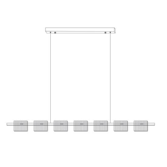 Lampa wisząca BACCIO LED złota 120 cm ST-DL8520 Step into design