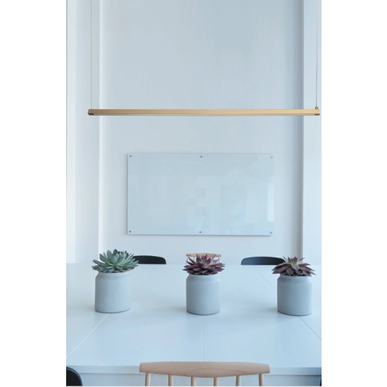Lampa wisząca BEAM-80 LED - złota oprawa liniowa 4000K ST-8960-L80 gold 4000K Step into Design