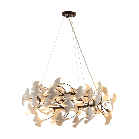 Lampa wisząca BOTANIKA 80 cm XY080P-80 black Step into design