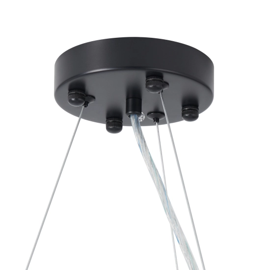 Lampa wisząca BOTANIKA 80 cm XY080P-80 black Step into design