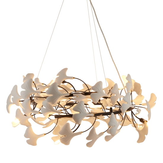 Lampa wisząca BOTANIKA 80 cm XY080P-80 black Step into design