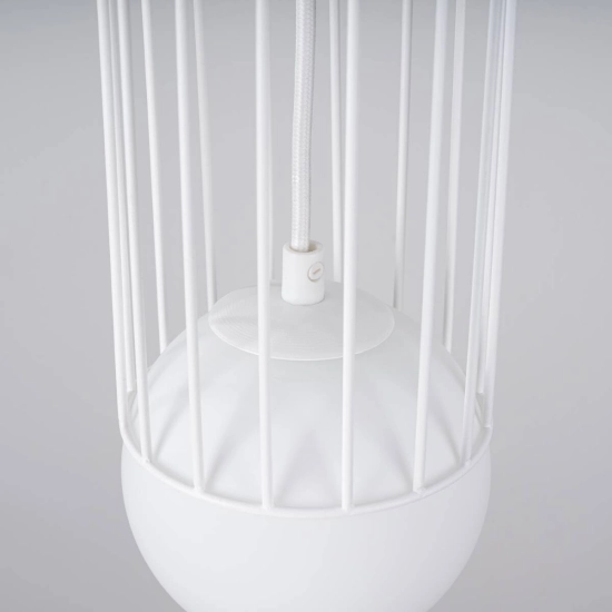 Lampa wisząca BRINA 1 biała SL.1331 SOLLUX LIGHTING