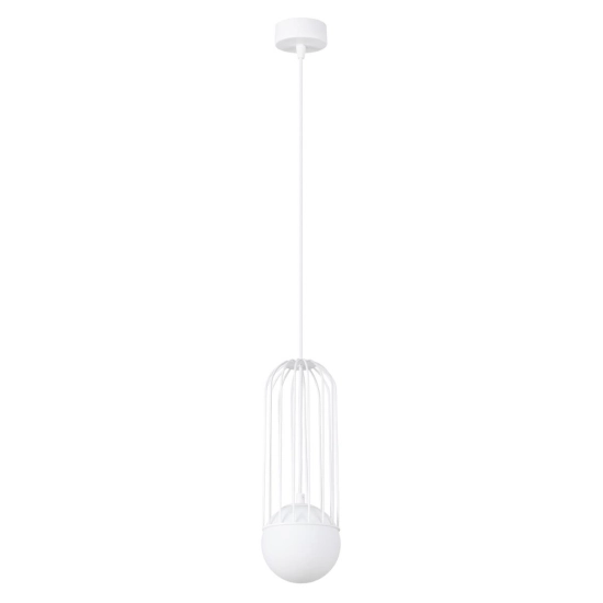 Lampa wisząca BRINA 1 biała SL.1331 SOLLUX LIGHTING