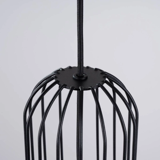 Lampa wisząca BRINA 1 czarna SL.1332 SOLLUX LIGHTING