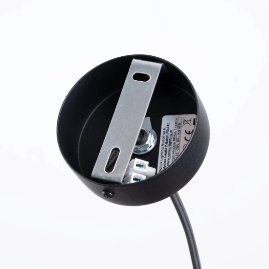 Lampa wisząca BRINA 1 czarna SL.1332 SOLLUX LIGHTING