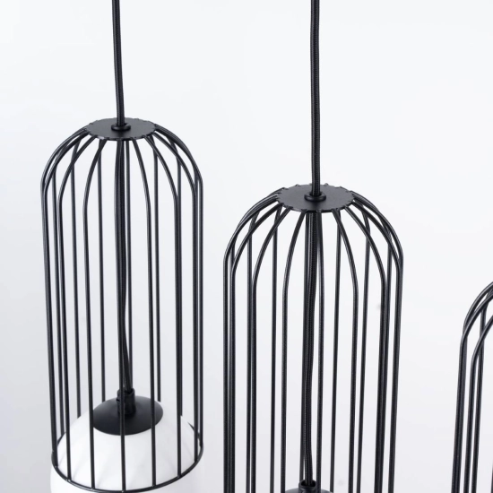 Lampa wisząca BRINA 3L czarna SL.1334 SOLLUX LIGHTING