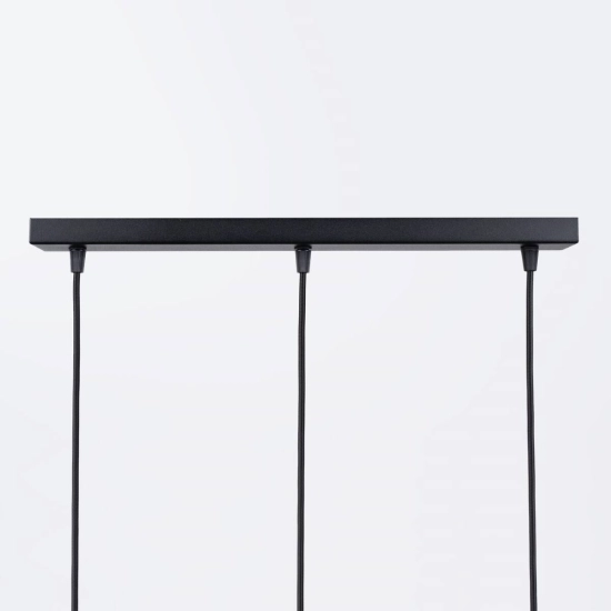 Lampa wisząca BRINA 3L czarna SL.1334 SOLLUX LIGHTING