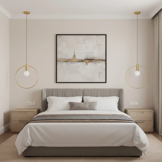 Lampa wisząca Bella złota 40 cm DP0001A-400R Step into Design