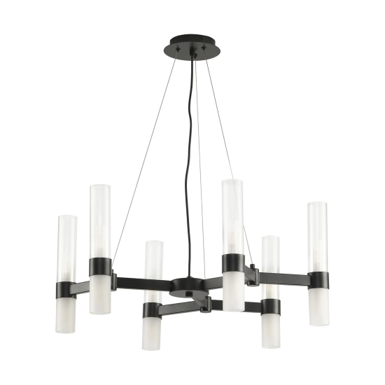 Lampa wisząca CANDELA-6 czarna 70 cm DN1505-6 black Step into design