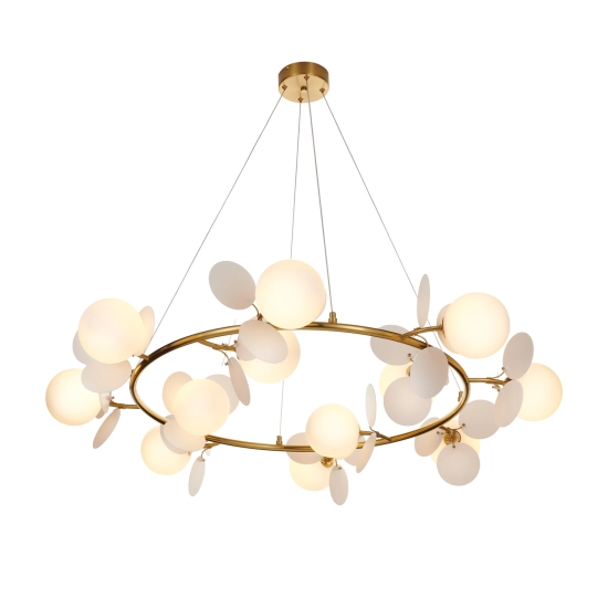 Lampa wisząca CHIC złoto biała 105 cm ST-DL-2969 Step into design
