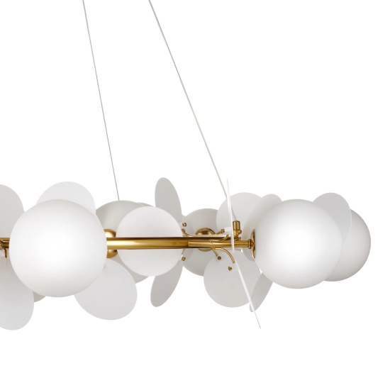 Lampa wisząca CHIC złoto biała 105 cm ST-DL-2969 Step into design
