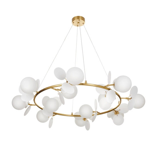 Lampa wisząca CHIC złoto biała 105 cm ST-DL-2969 Step into design