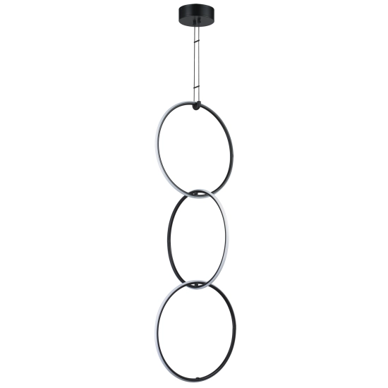 Lampa wisząca COCO 3 LED czarna 40 cm ST-10339P/3H Step into design