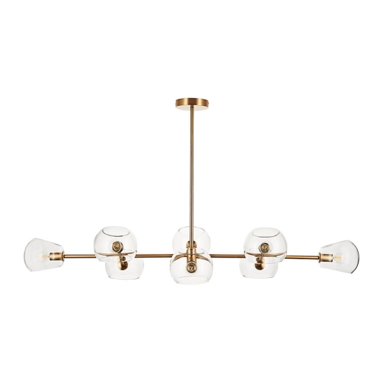 Lampa wisząca COSMIC-8 złota 85 cm ST-8954-P8 Step into design