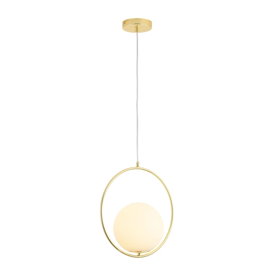 Lampa wisząca COSTA ROUND złota 35 cm DP0001A-350R Step into Design