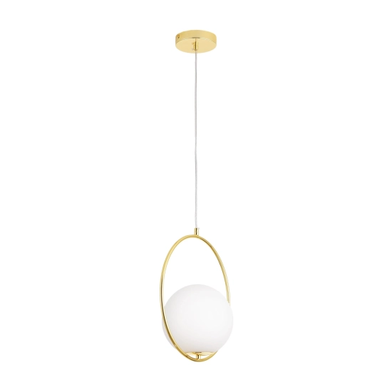 Lampa wisząca COSTA ROUND złota 35 cm DP0001A-350R Step into Design