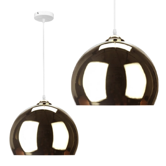 Lampa wisząca PERLA E27 złota HY-2701 535DL DOMENO LIGHTING - zdjęcie dodatkowe 1