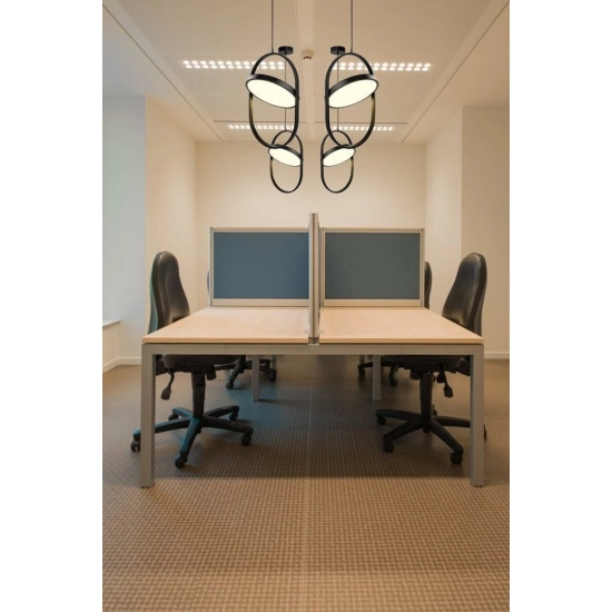 Lampa wisząca ELIPSE L LED czarna 65 cm 60217A-L Step into design