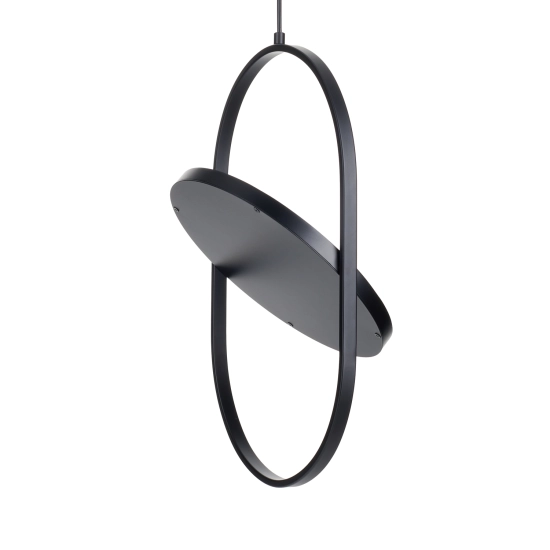 Lampa wisząca ELIPSE M LED czarna 45 cm 60217A-M Step into design