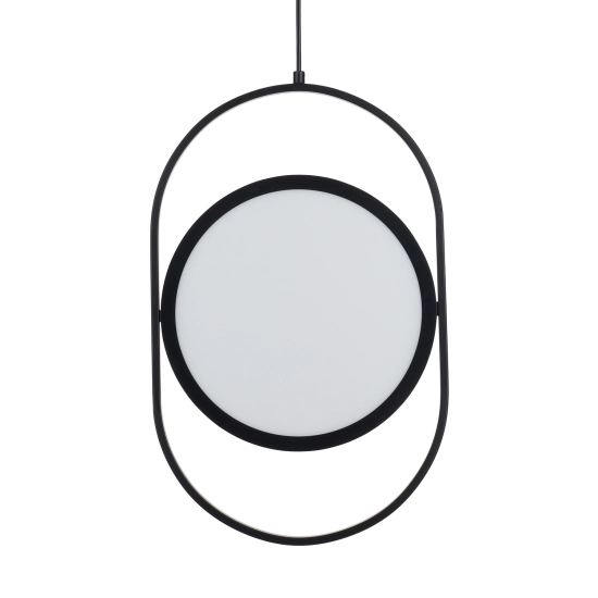 Lampa wisząca ELIPSE M LED czarna 45 cm 60217A-M Step into design