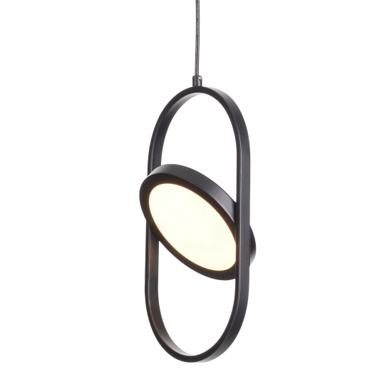 Lampa wisząca ELIPSE MINI LED czarna 32 cm 60217A-S Step into design