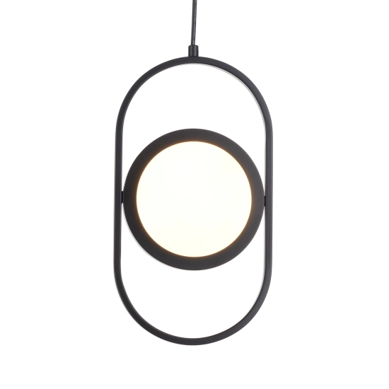 Lampa wisząca ELIPSE MINI LED czarna 32 cm 60217A-S Step into design