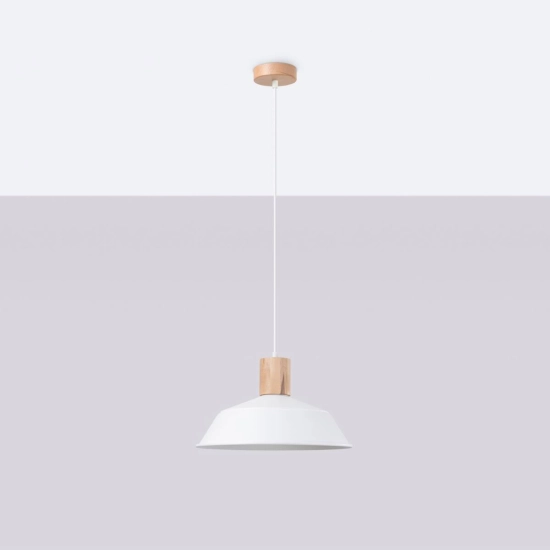 Lampa wisząca FANO biała SL.1321 SOLLUX LIGHTING