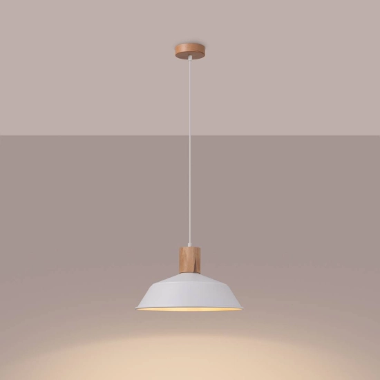 Lampa wisząca FANO biała SL.1321 SOLLUX LIGHTING