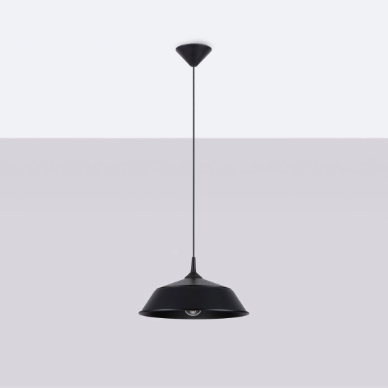 Lampa wisząca FRIKA czarna SL.1328 SOLLUX LIGHTING