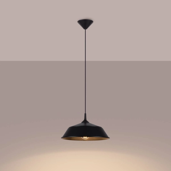Lampa wisząca FRIKA czarna SL.1328 SOLLUX LIGHTING