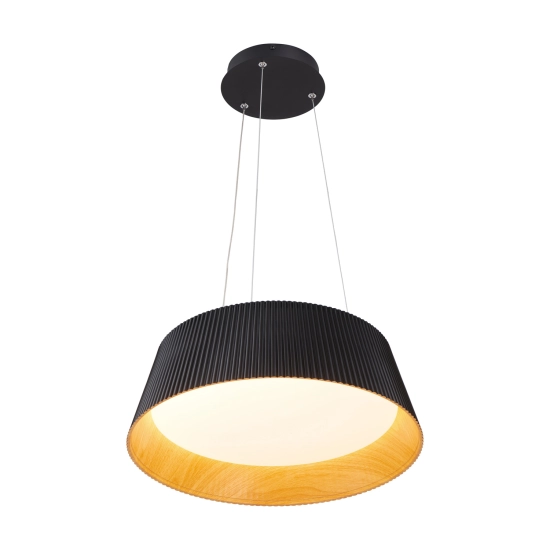 Lampa wisząca FRILL LED czarna 45 cm ST-DL6487-BK Step into design