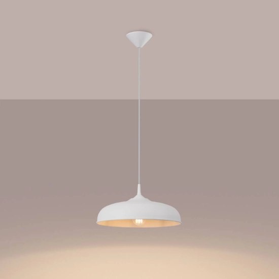 LLampa wisząca GINA biała SL.1329 SOLLUX LIGHTING
