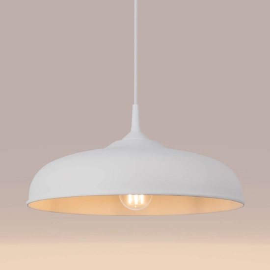 Lampa wisząca GINA biała SL.1329 SOLLUX LIGHTING