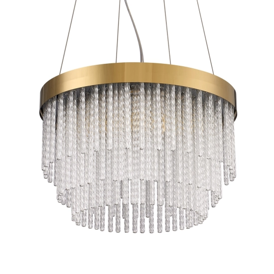 Lampa wisząca GLORIA LED kryształowa złota 40 cm ST-DL8510 Step into Design