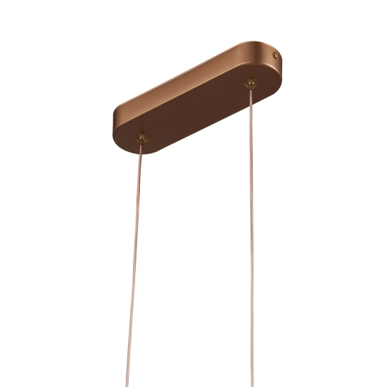 Lampa wisząca GUFO 1 LED różowe złoto 36 cm ST-DL8504 Step into design