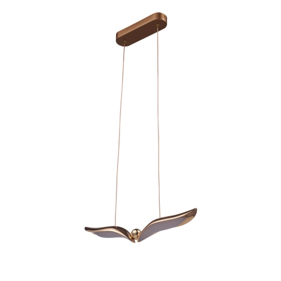Lampa wisząca GUFO 1 LED różowe złoto 36 cm ST-DL8504 Step into design